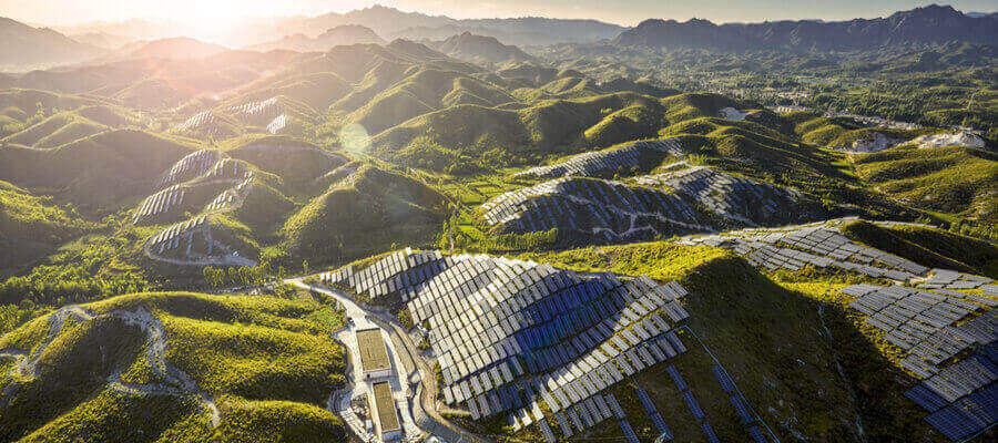zelena energia solarna elektraren