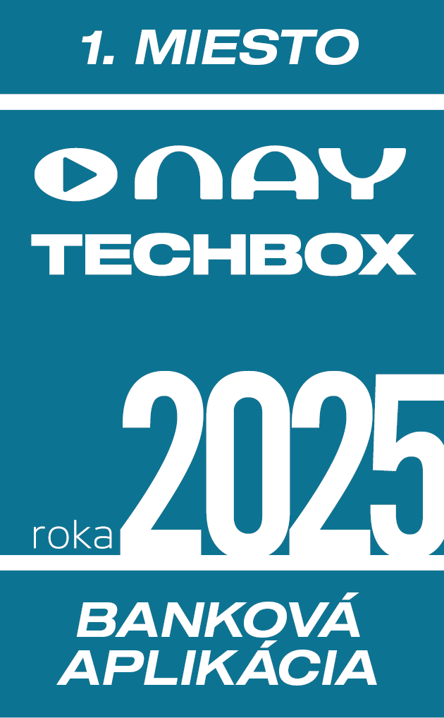 NAY TECHBOX BANKOVÁ APLIKÁCIA roka 2025 | Tatra banka NAY TECHBOX BANKOVÁ APLIKÁCIA roka 2025