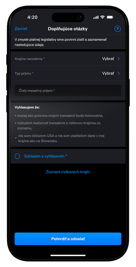 postup 6 Tatra banka