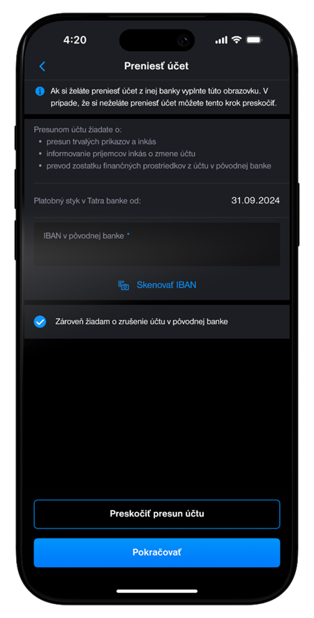 postup 8 Tatra banka