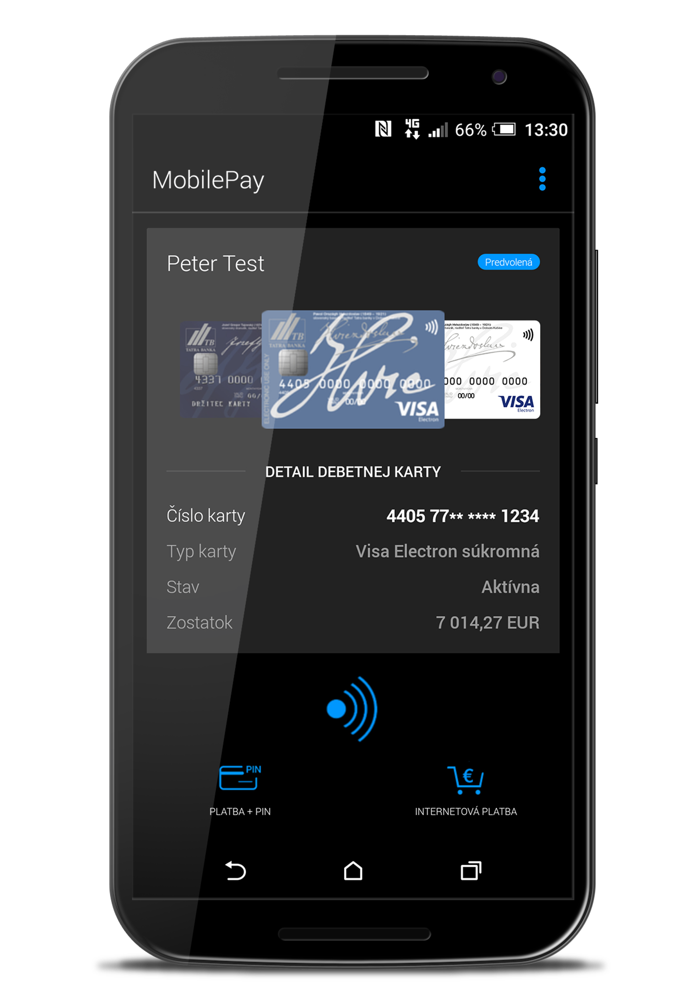 Bezkontaktné mobilné platby