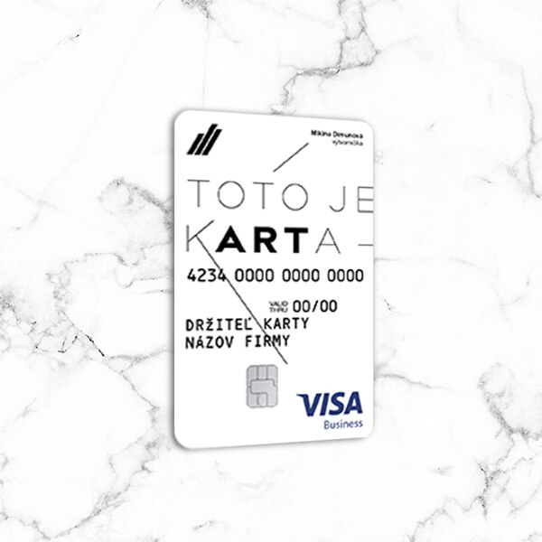 Visa Debit Card for companies with optional travel insurance
