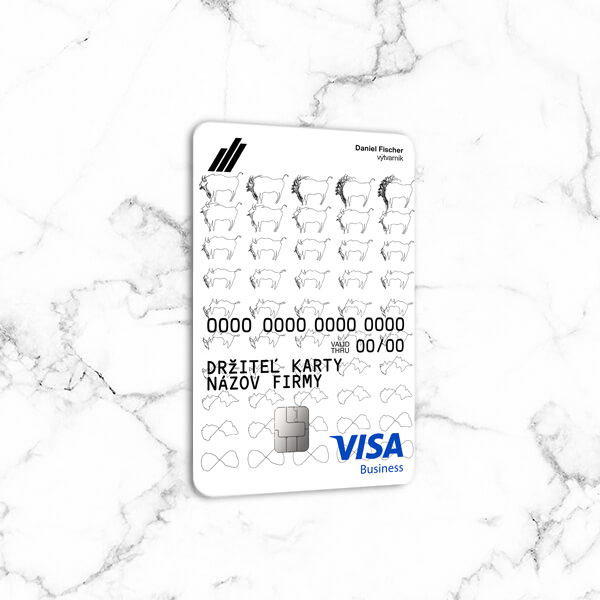 Visa Debit Card for companies with optional travel insurance