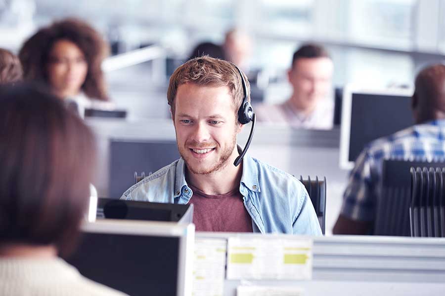 Dialog LIVE contact center with innovative voice biometrics Dialog LIVE contact center with innovative voice biometrics