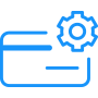 Credit and debit card management in i-banking