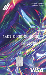 Open your Student Account online and get the unique designer card