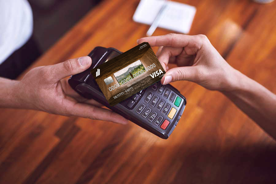 A favorable credit limit with an interest-free period | Tatra banka A credit card without the need to maintain a current account