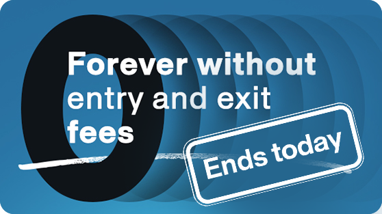 Ends today - Investments forever without any entry or exit fees | Tatra banka Ends today - Investments forever without any entry or exit fees