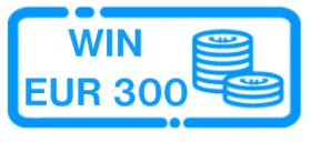 win 300 eur