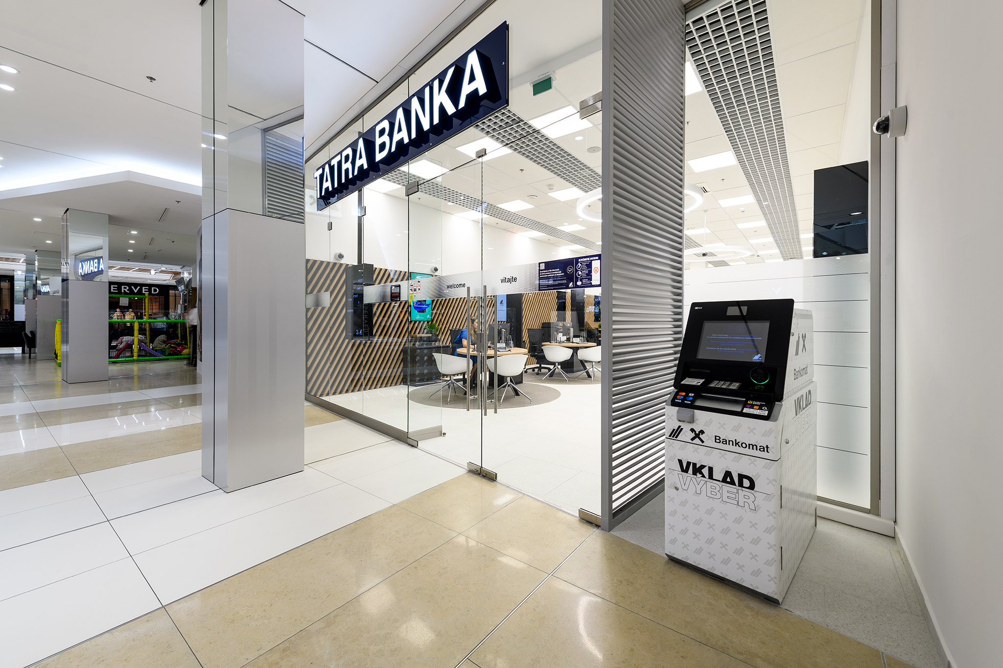 ATM deposit/withdrawal, Kollárova 20, Trnava