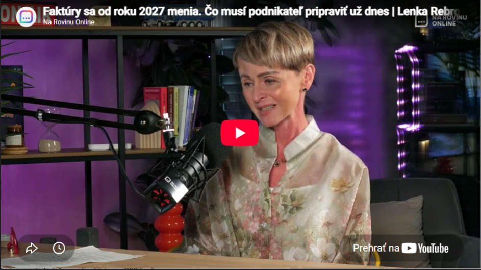 Faktúry sa od roku 2027 menia. Čo musí podnikateľ pripraviť už dnes? | Tatra banka