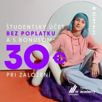 30 eur k studentskemu uctu