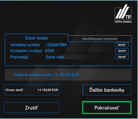 Skontrolujete prepočet | Tatra banka vklad na ucet