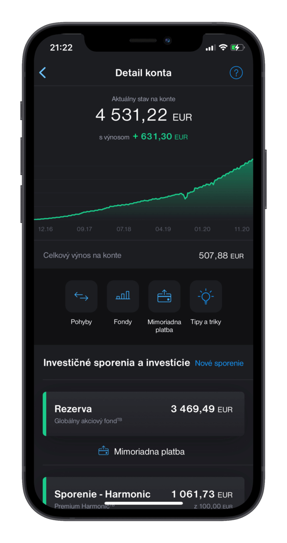 Vo Full verzii môžete sledovať vývoj vašich investícií | Tatra banka full verzia aplikacie tatra banka