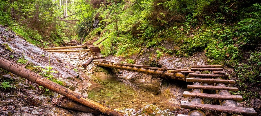 rebríky v Slovenskom raji | Tatra banka