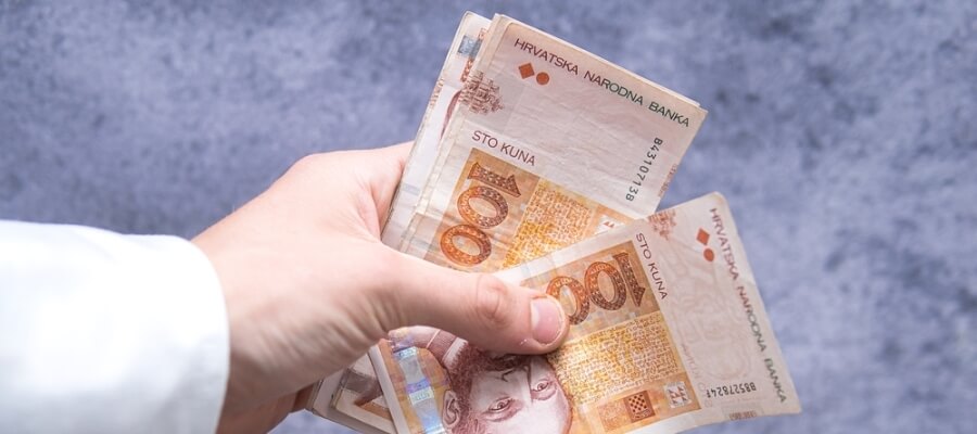 vymena chorvatskych kun na euro