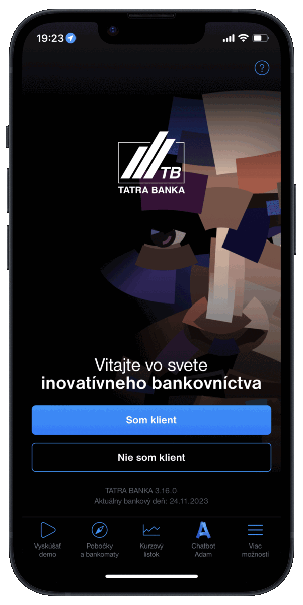 aktivacia aplikacie tatra banka