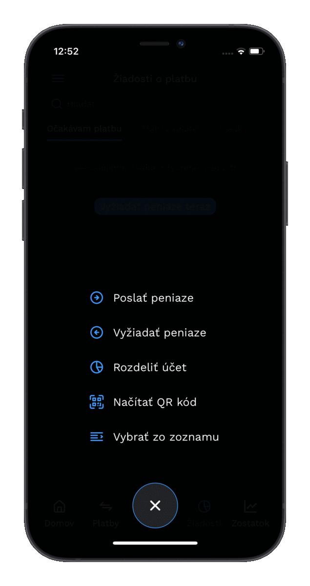 Nová funkcionalita Rozdeliť účet | Tatra banka rozdelenie uctu cez viamo