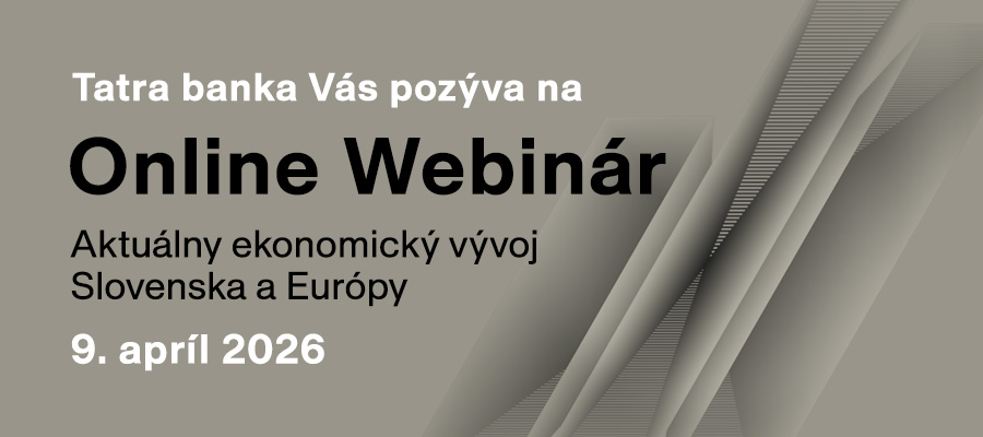 Webinár: Aktuálny ekonomický vývoj Slovenska a Európy