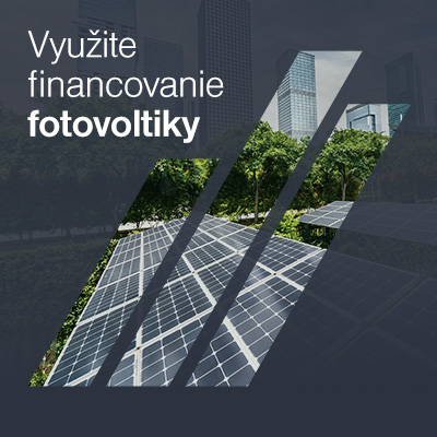Fotovoltiku môžete financovať leasingom alebo úverom | Tatra banka dotacie na fotovoltiku