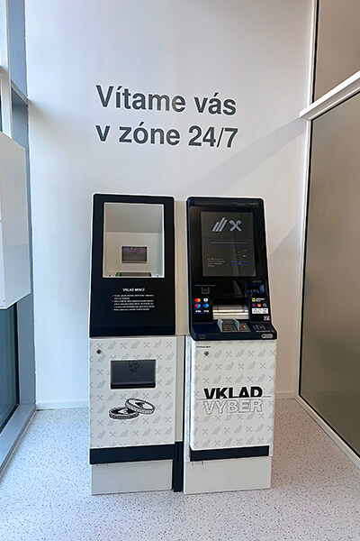 Bankomat s možnosťou vkladu mincí | Tatra banka vklad minci cez bankomat tatra banky
