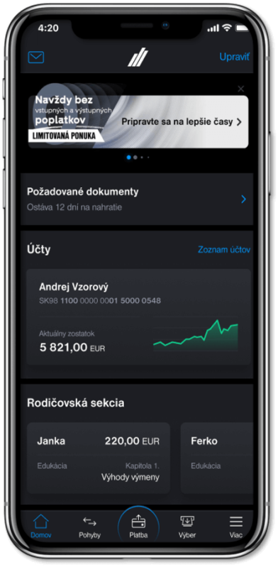 Požadované dokumenty v aplikácii Tatra banka | Tatra banka dokumenty potrebne k digitalnej hypoteke