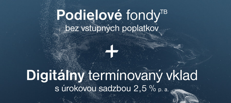 Zvýhodnená ponuka produktov | Tatra banka terminovany vklad s vyhodnym urokom