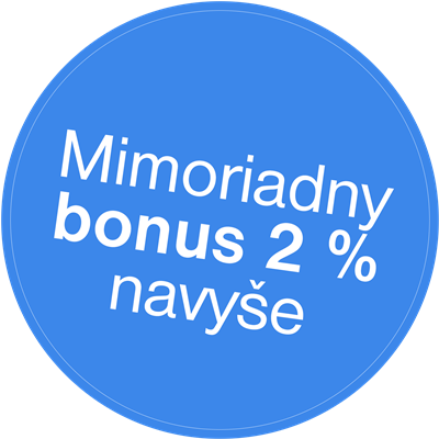 mimoriadny bonus pri investovani