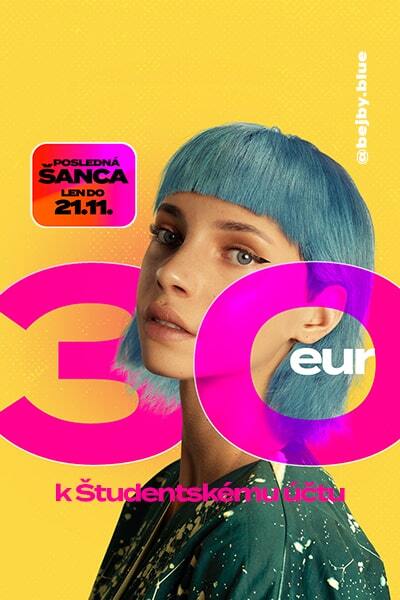 30 eur k studentskemu uctu