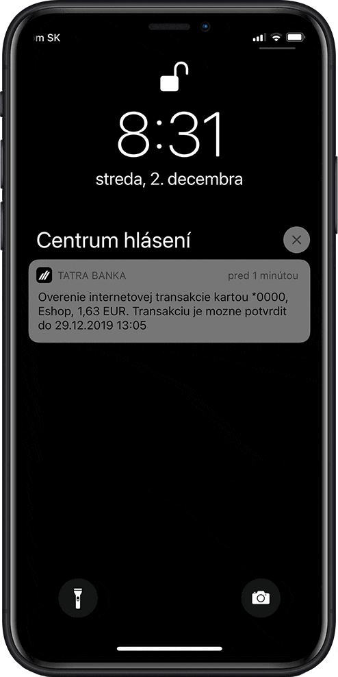 Overenie platby cez aplikáciu | Tatra banka 3d secure overenie platieb