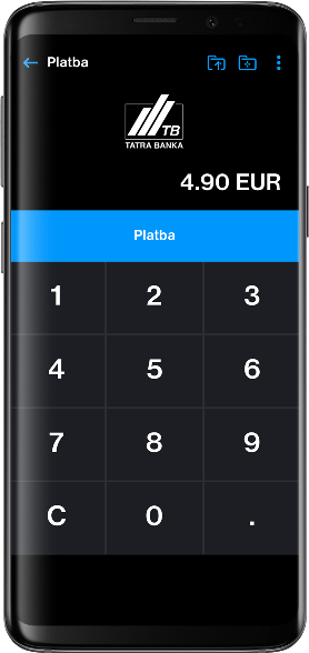aplikacia Tatra banka POS 