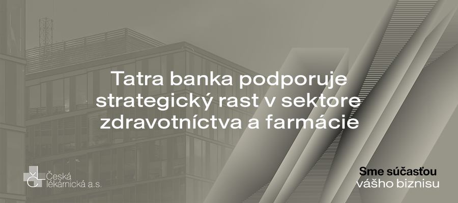 Tatra banka podporila akvizíciu holdingu Česká lékárnická