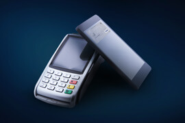 Secure business card payments