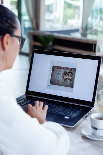 Slávka si sama spravila kurz účtovníctva | Osobný archív Slávka Kollárová inspio bytove dekoracie