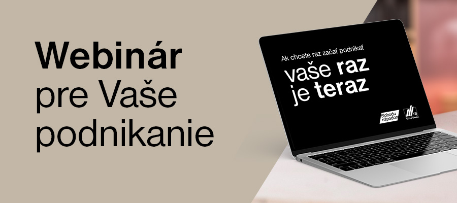 Webinár pre Vaše podnikanie - Ako rozbehnúť e-shop | Tatra banka
