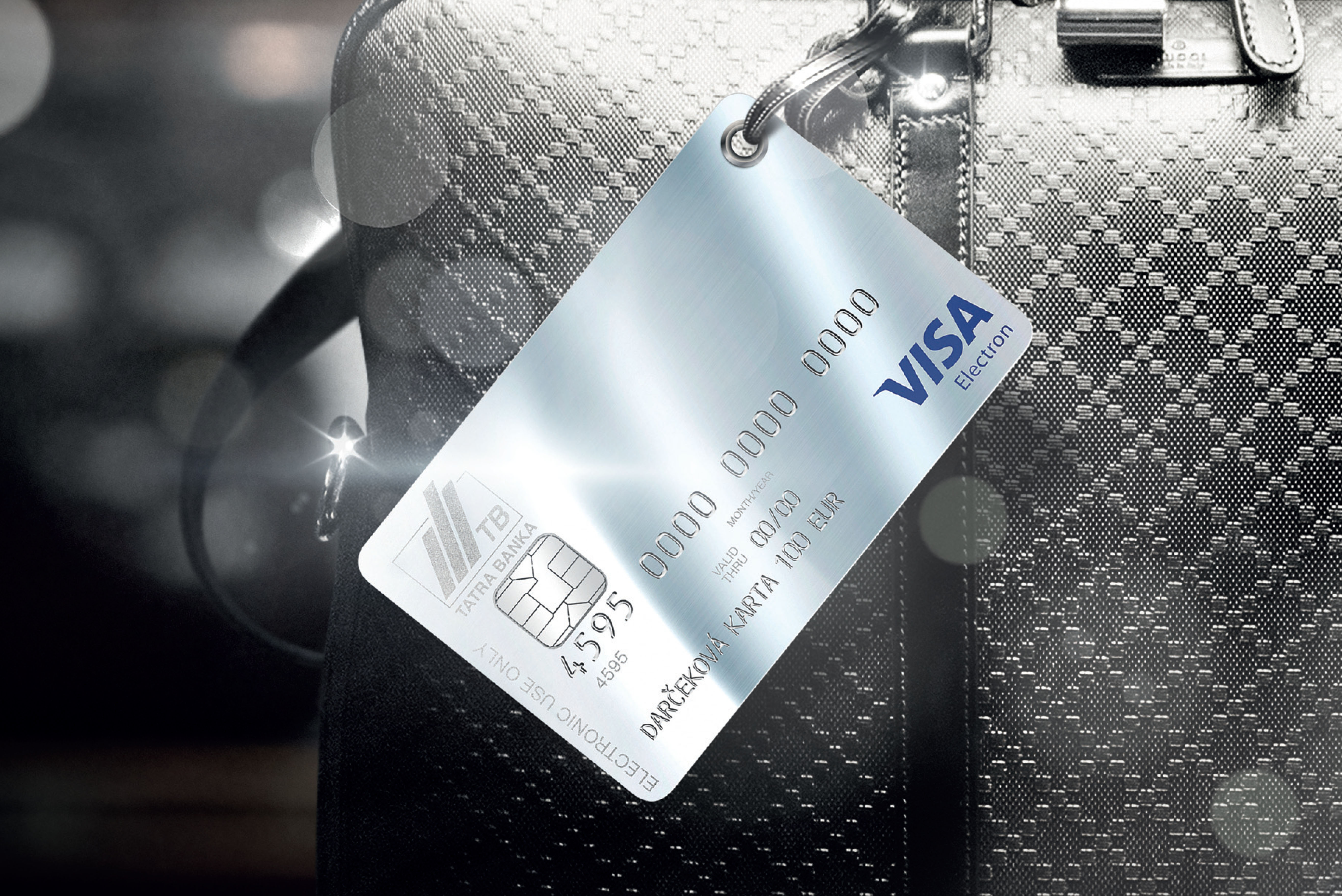 Dizajnový darček pre vašich blízkych – platobná karta | Tatra banka Business Darcekova karta Visa Electron