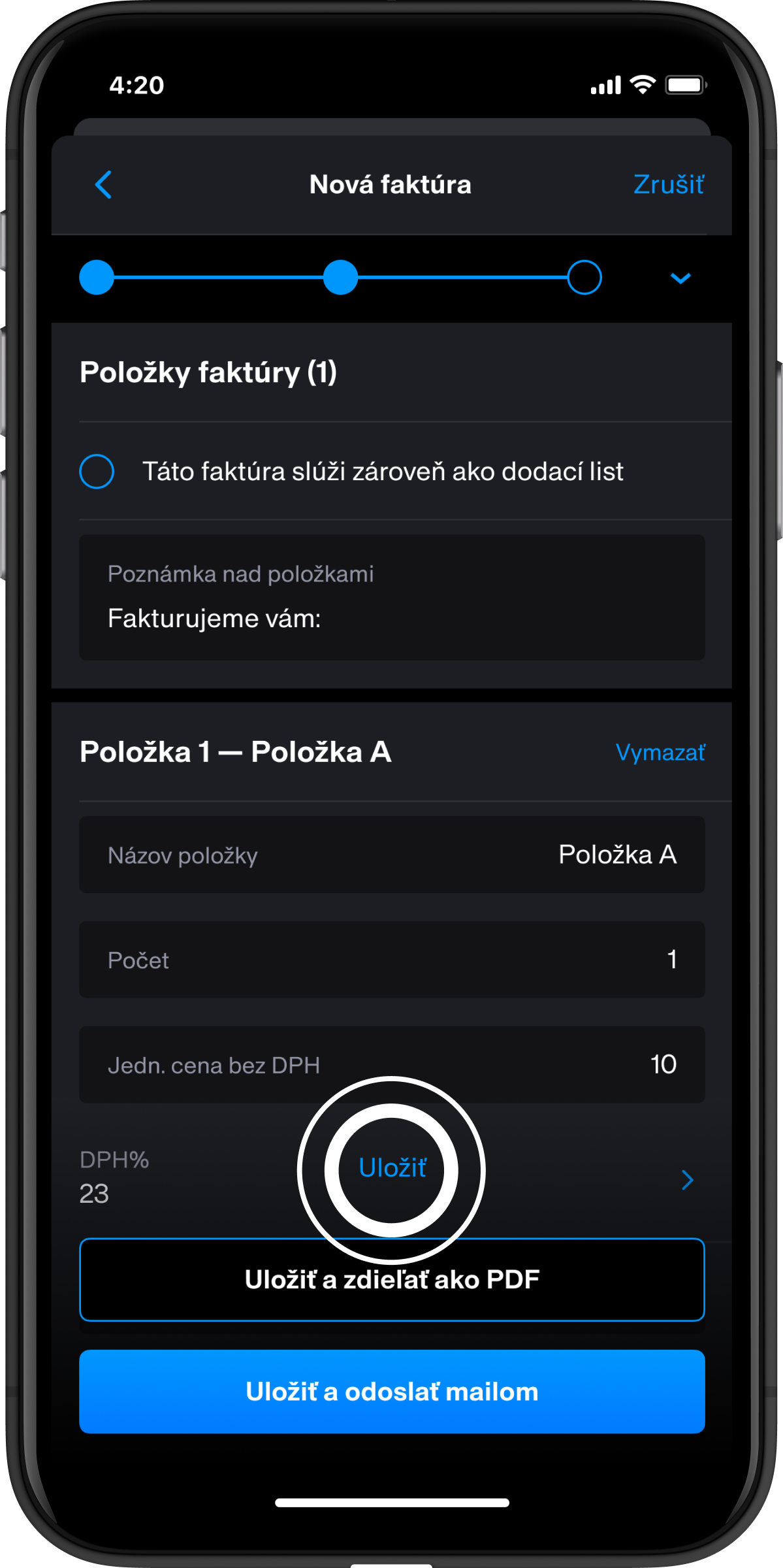 postup 4 Tatra banka