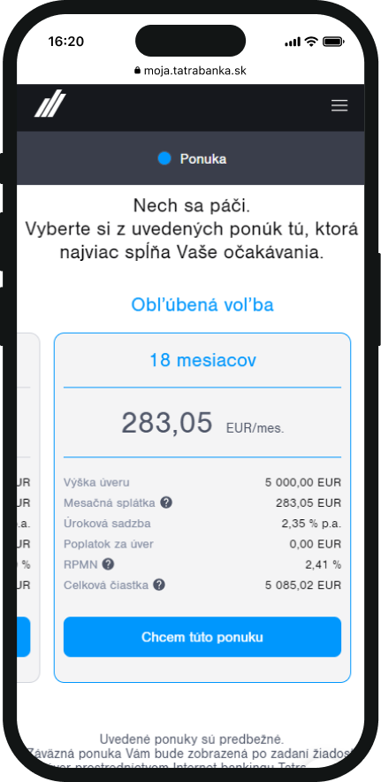 Zaplaťte tovar úverom Zaplaťte tovar úverom