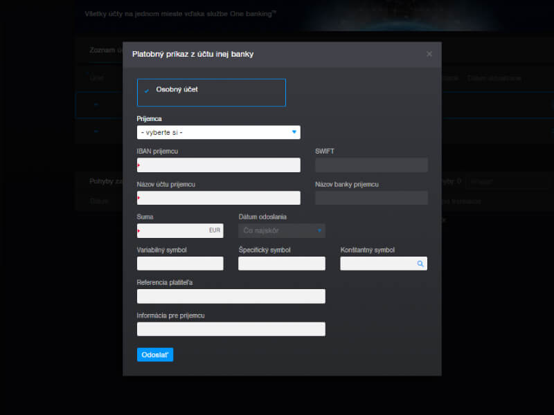 Platobný príkaz Platobný príkaz