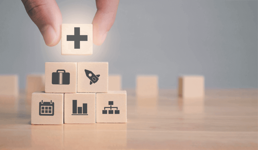 Pyramid of benefits | Tatra banka Pyramid of benefits