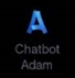 Chatbot Adam icon Tatra banka mobile app before signing in