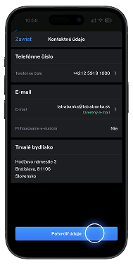 Step 6 | Tatra banka