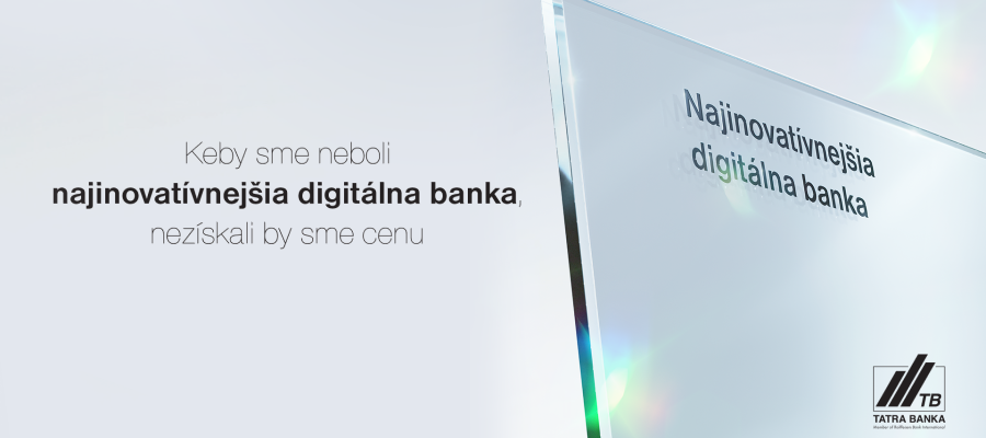 Global Finance: Tatra banka je najinovatívnejšia digitálna banka v strednej a východnej Európe