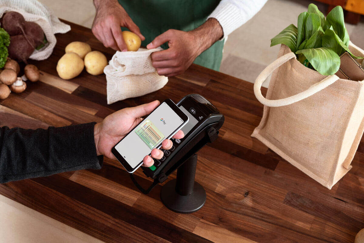 Google Pay is supported for both debit and credit cards