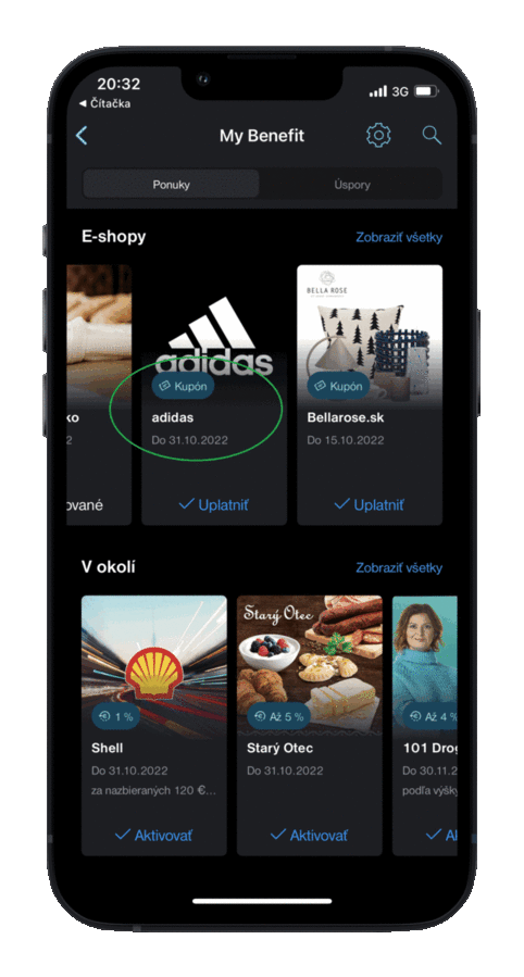 In order to receive a discount such as a coupon or a gift, it is necessary to use the code generated under the given offer at the merchant. | Tatra banka In order to receive a discount such as a coupon or a gift, it is necessary to use the code generated under the given offer at the merchant.