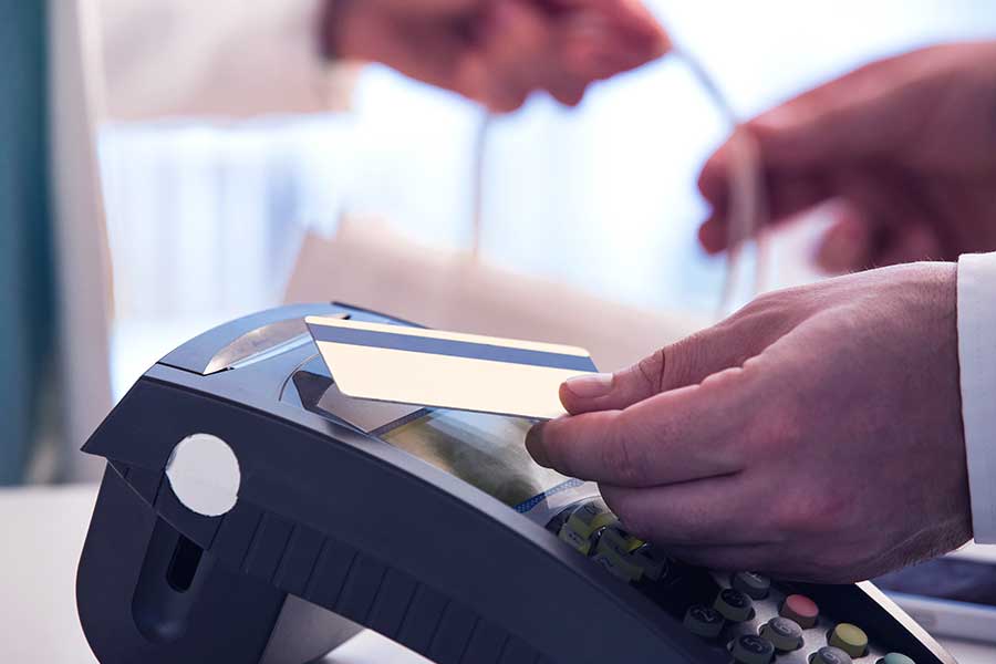 Monitoring the security of card payments