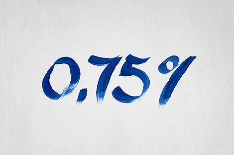 Interest 0.75 % p. a. at 3-year fixation | Tatra banka Interest 0.75 % p. a. at 3-year fixation