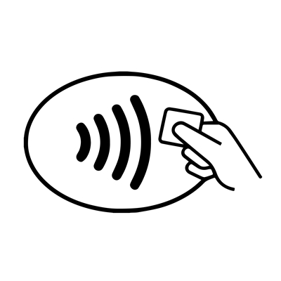 Hľadajte logo bezkontaktnej platby | Tatra banka bezkontaktna platobna karta