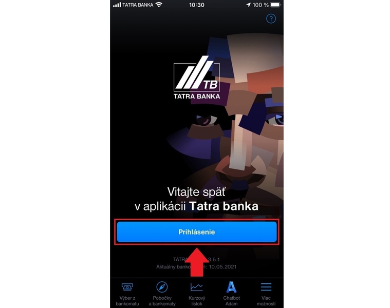prihlasit sa | Tatra banka