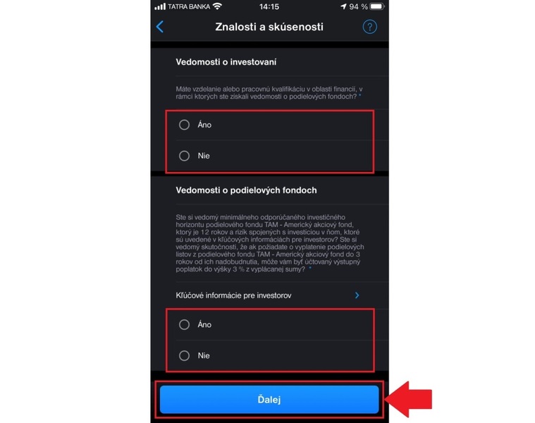Investičné sporenie | Tatra banka
